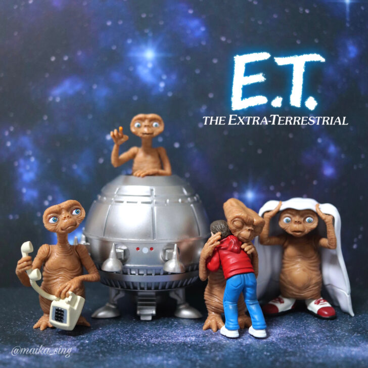 E.T.のガチャ第２弾が登場！『E.T.名場面コレクション』感動の劇中