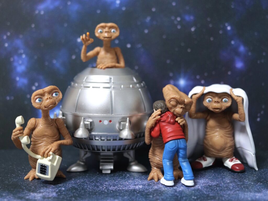 2022年限定カラー E.T.名場面コレクション ガチャ フィギュア - 通販