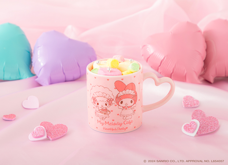マイメロディの50周年を記念したテーマカフェが、東京・大阪・愛知 